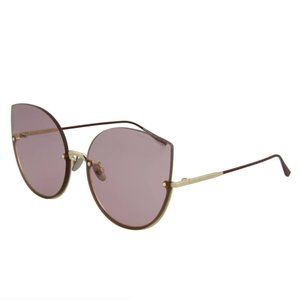 Bottega Veneta Women's Violet Cat Eye Sunglasses!